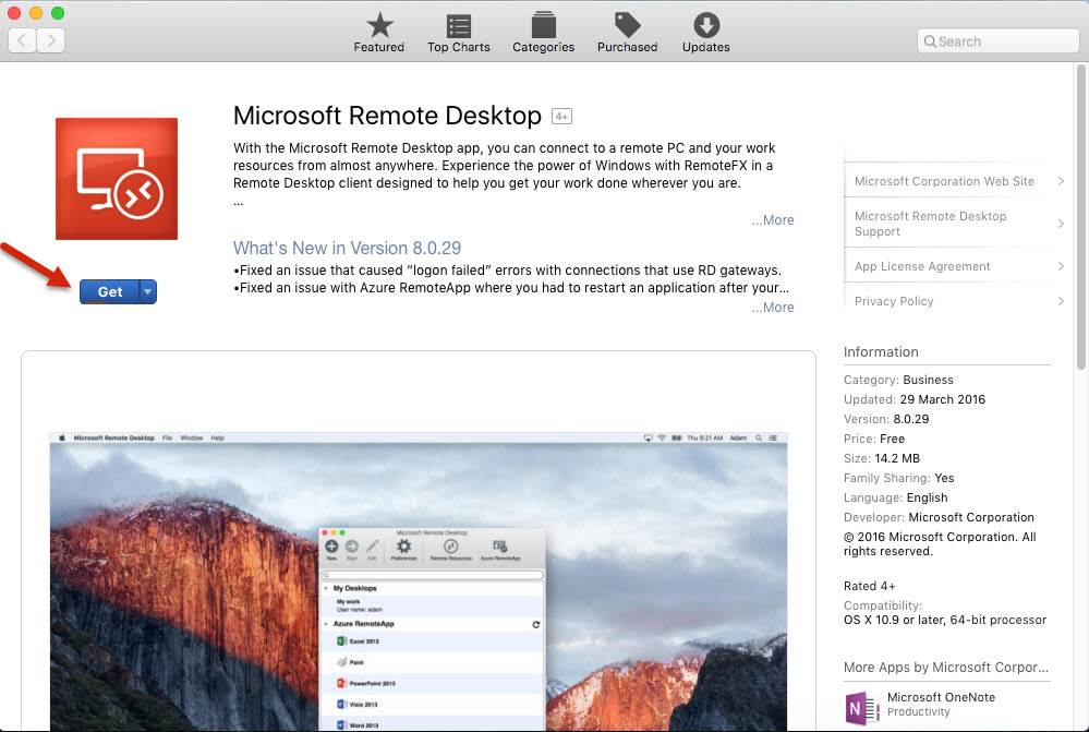 rdp from mac to windows