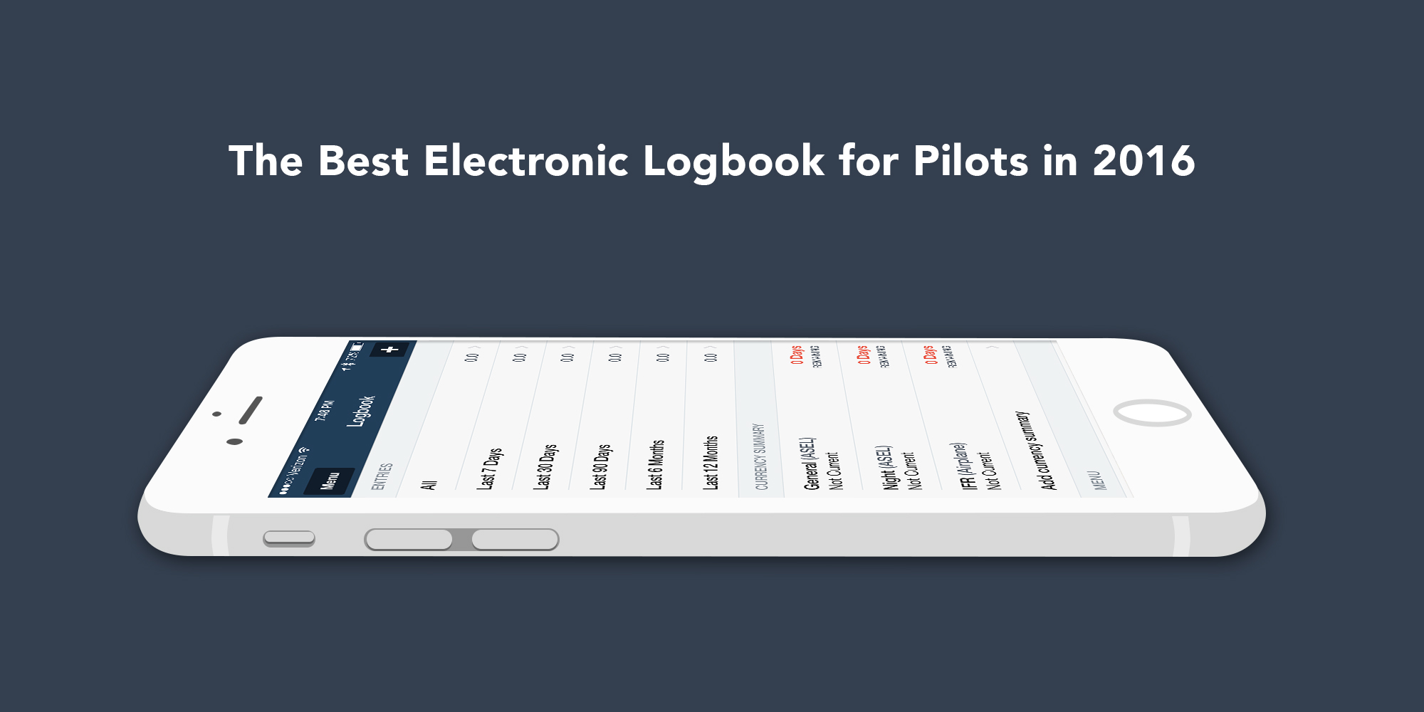 free electronic logbook for pilots